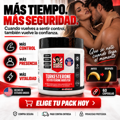 TURKESTERONE™ | Fuerza, Rendimiento y Potencia