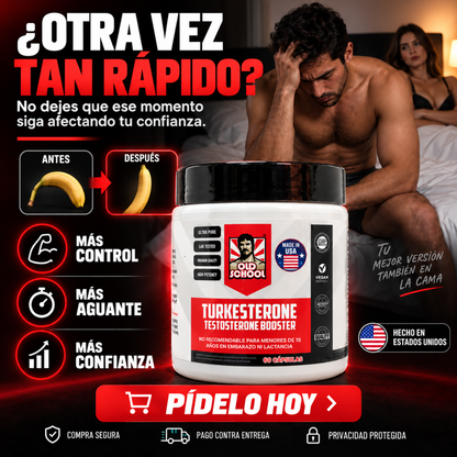 TURKESTERONE™ | Fuerza, Rendimiento y Potencia